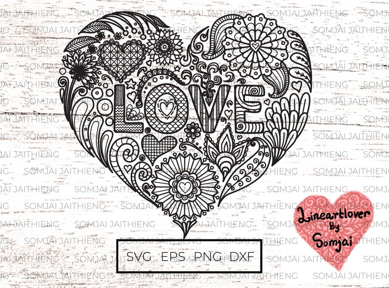 Free Free 197 Love Mandala Svg Free SVG PNG EPS DXF File