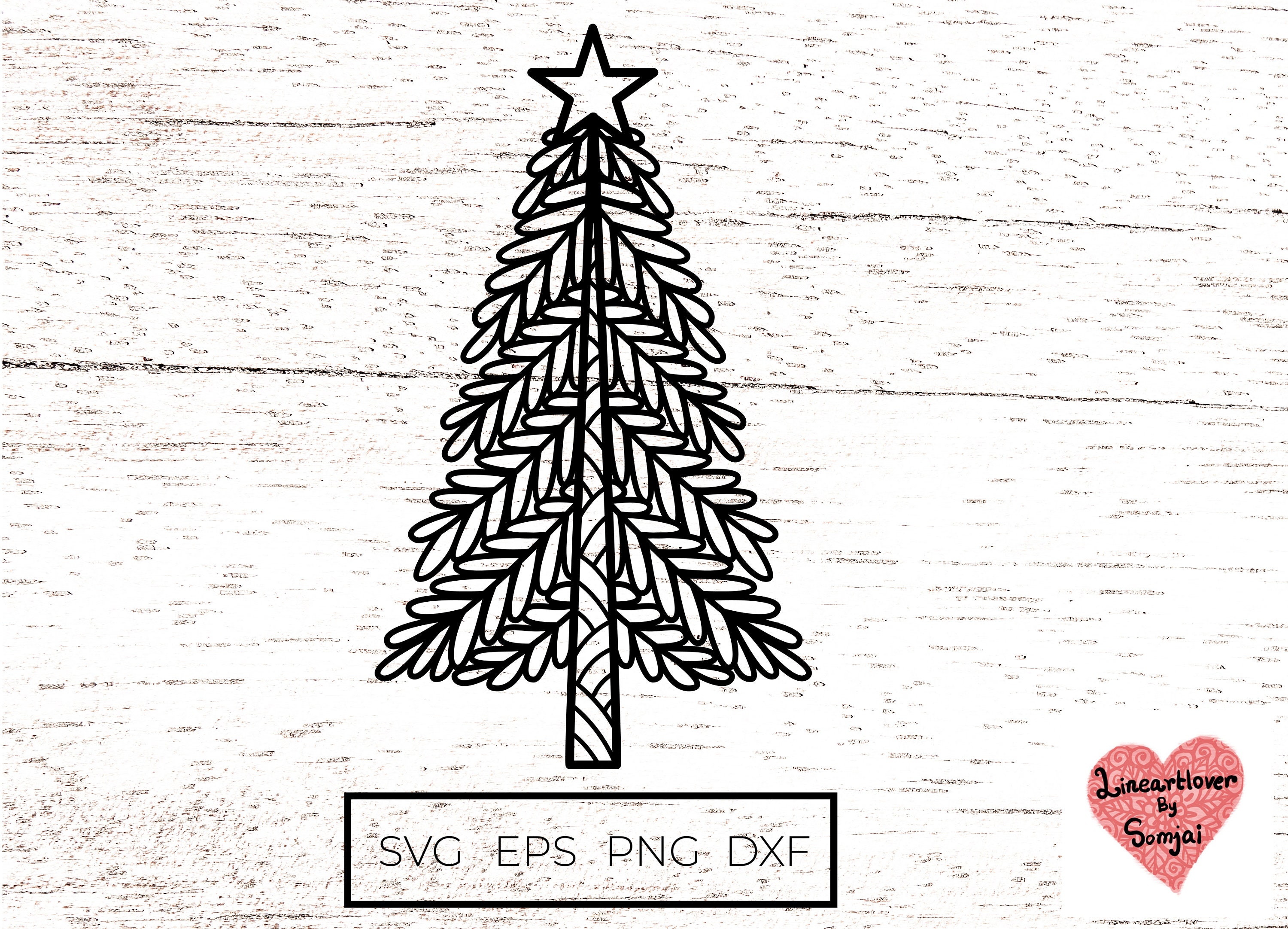 22 Christmas Trees Svg /pine Tree Svg Zentangle Svg / Mandala Etsy