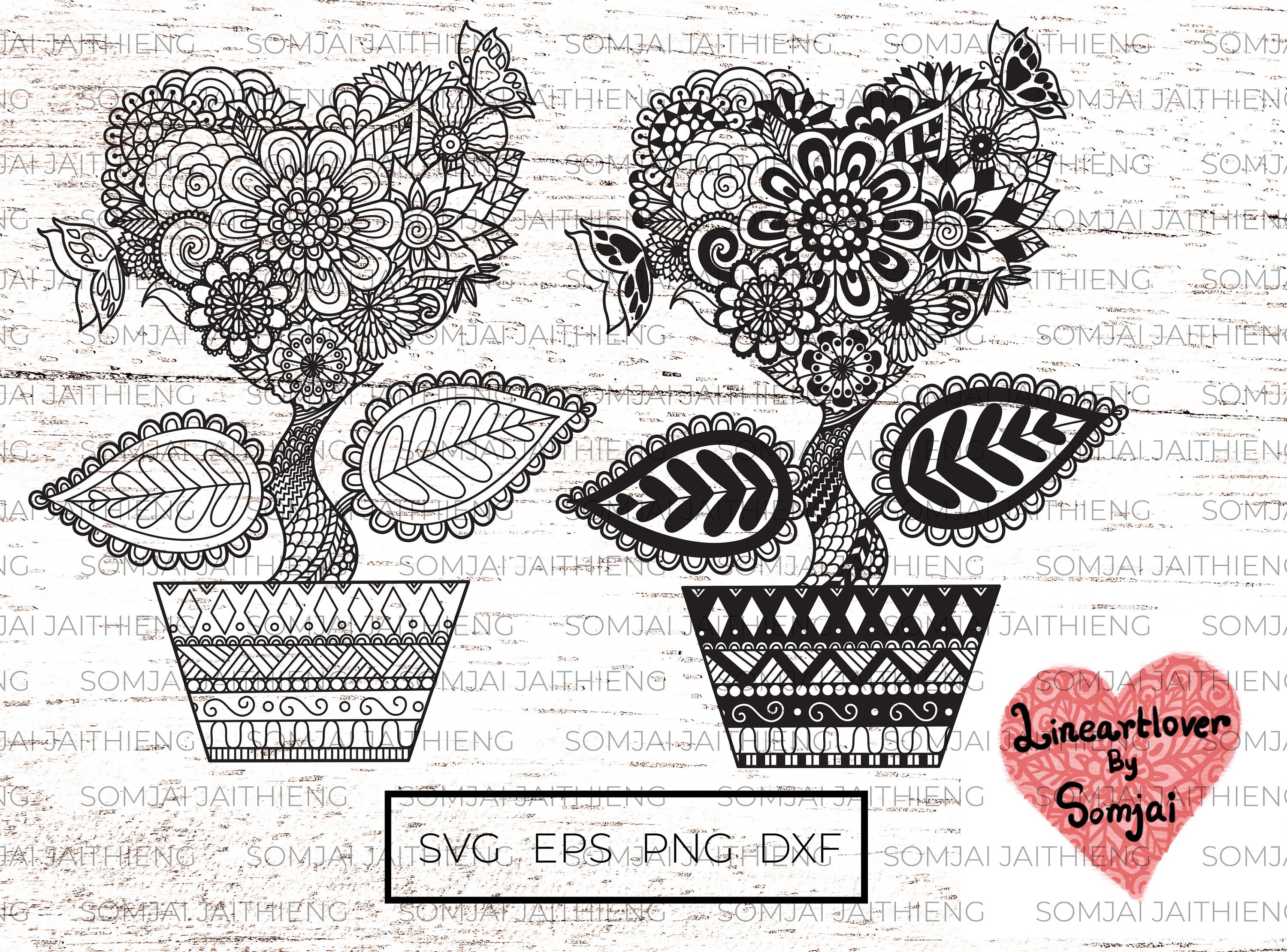 Heart Svg / Mandala Heart Svg / Heart Mandala Svg / Zentangle Svg ...