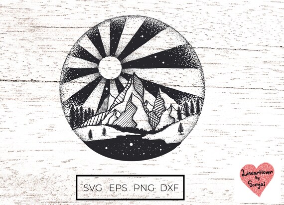 Free Free Mountain Mandala Svg 236 SVG PNG EPS DXF File