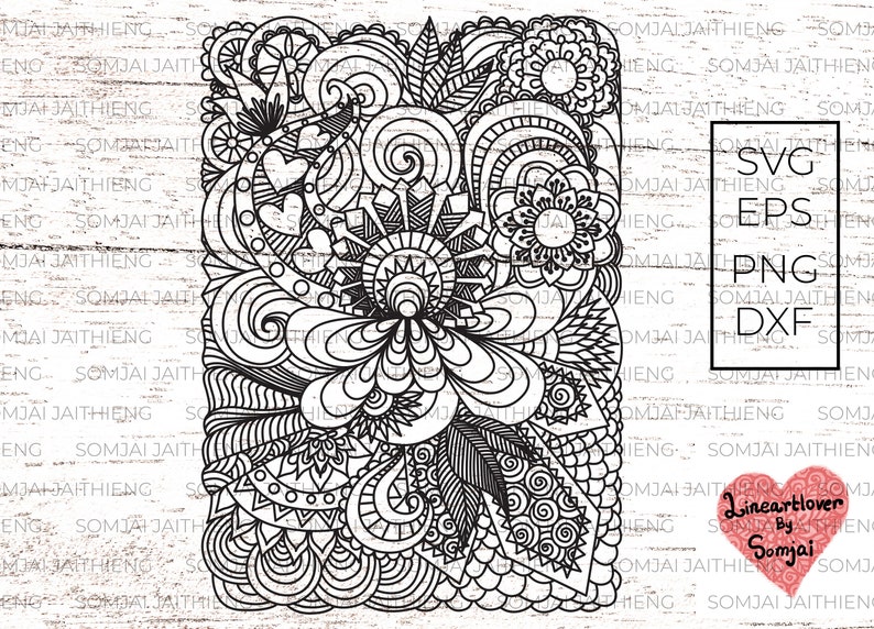 Download Two style of intricate mandala flowers svg / zentangle svg ...