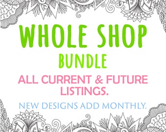 Whole shop bundle