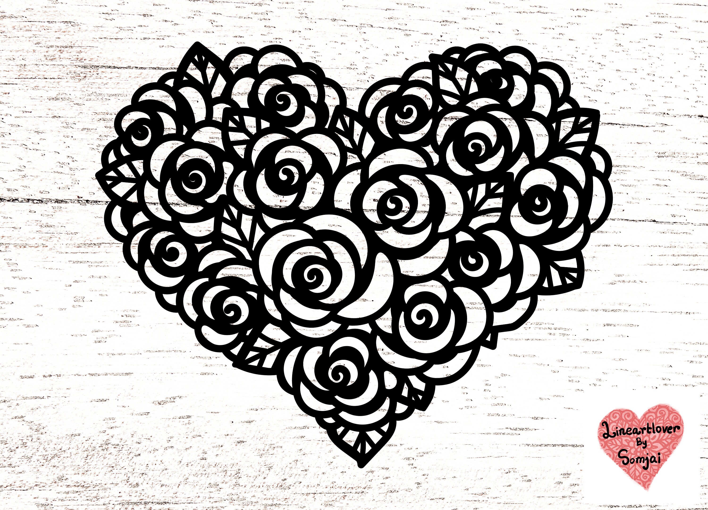 9 Styles of Heart Svg, Heart Svg, Heart Zentangle Svg, Heart Mandala ...