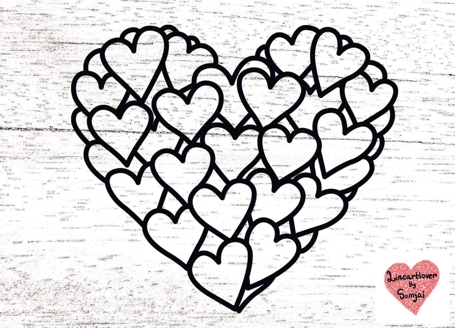 9 Styles of Heart Svg, Heart Zentangle Svg, Heart Mandala Svg, Heart ...