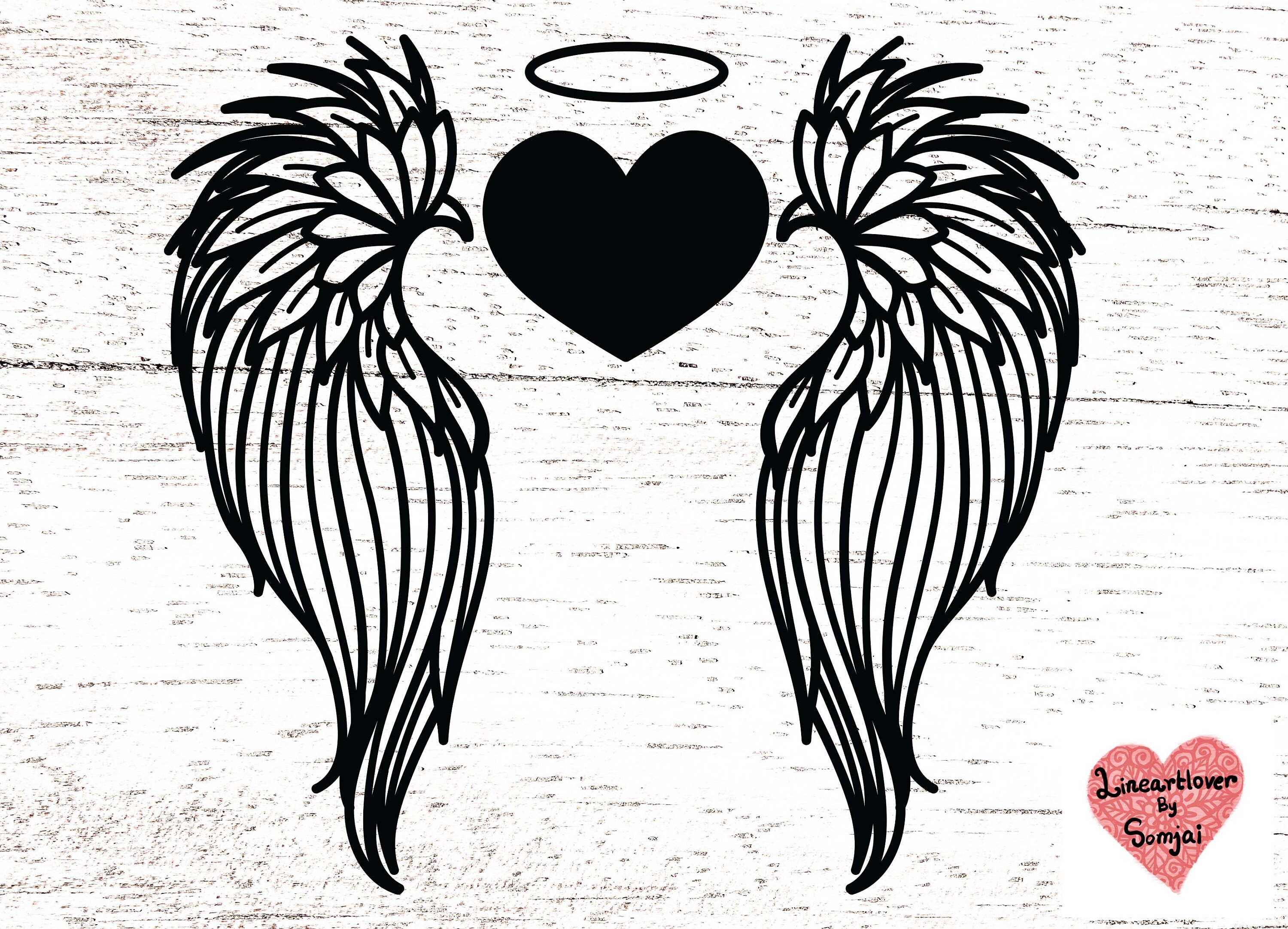 Mandala Engel Flügel Bundle svg, Engelflügel svg, Mandala svg, Zentangle  svg, Herz und Flügel svg-Dateien für Cricut oder glowforge 0351 - Etsy  Österreich, image size:3000x2163