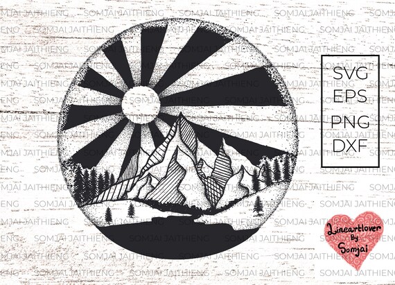 Free Free 89 Mountain Mandala Svg SVG PNG EPS DXF File