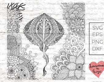 Two styles of stingray Svg/stingray zentangle svg/stingray svg/Zentangle Svg/Mandala Svg/  stingray png /  Svg Files for Cricut  0222