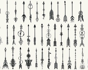41 Hand drawn boho arrows for tattoo and design element, arrow svg, arrows svg files for cricut