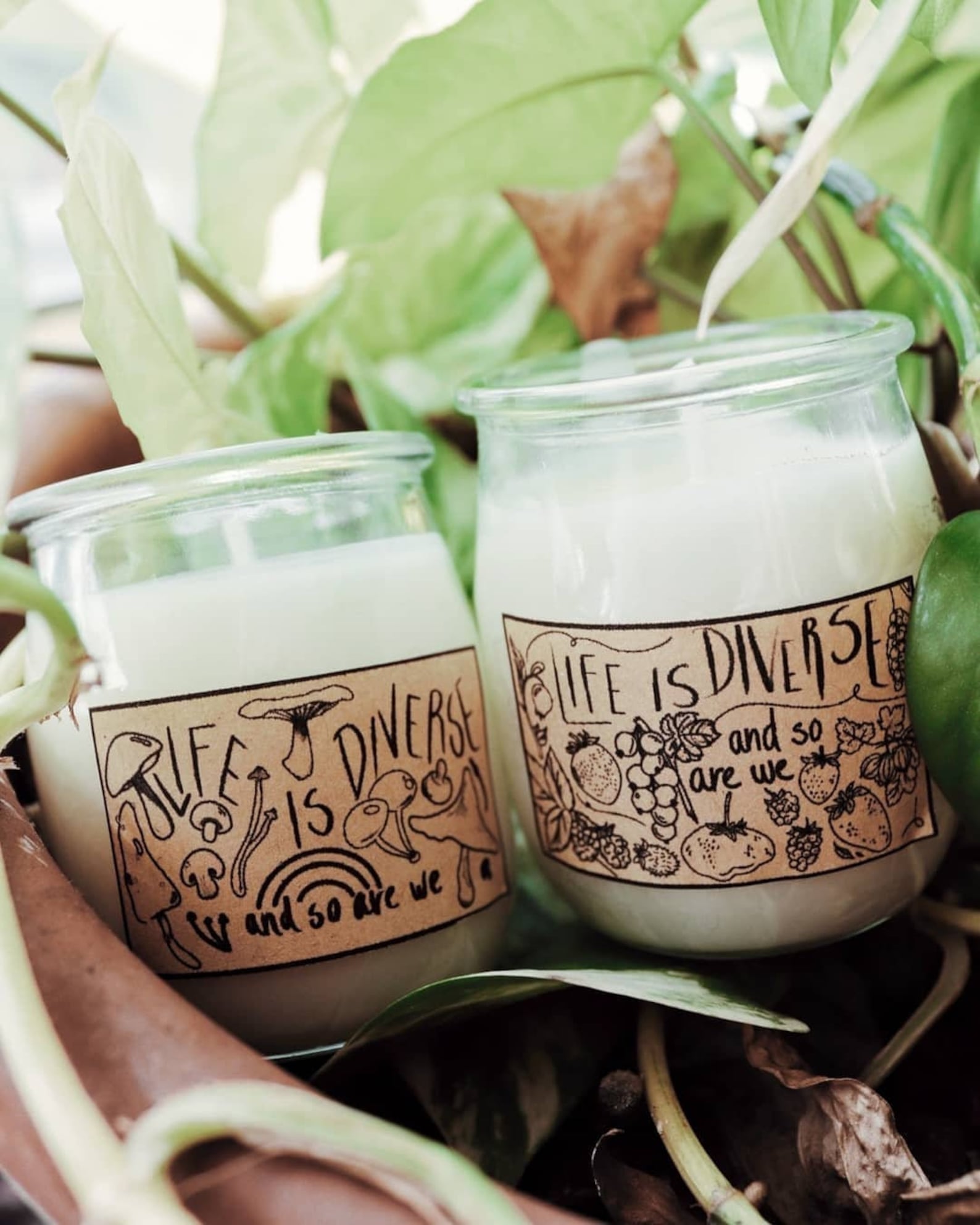 Sustainable vegan candles Etsy