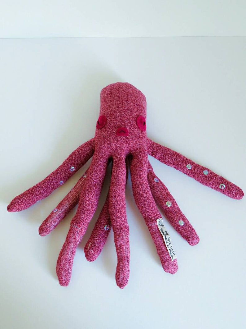 octopus sock puppet