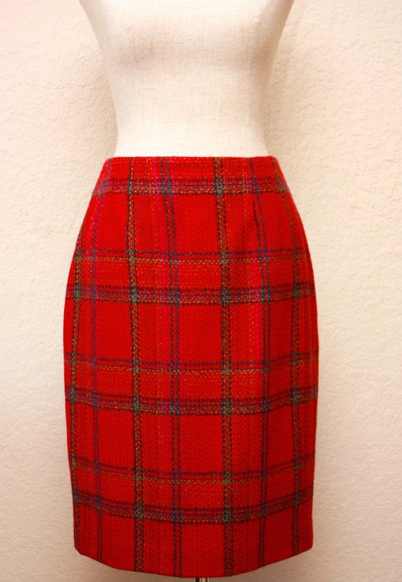 ELLEN TRACY Red Skirt - image 1