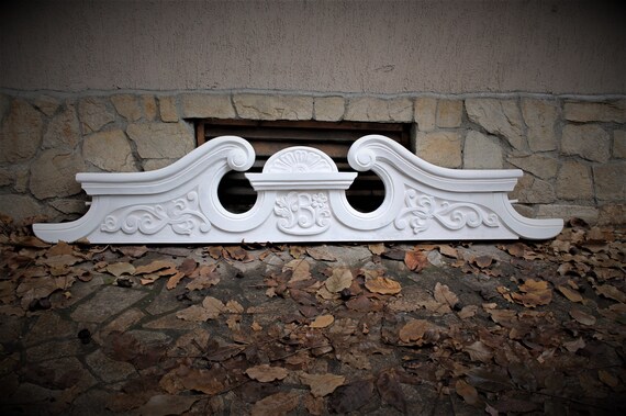 Pediment Swan S Neck Style Entrance Door Art Front Etsy
