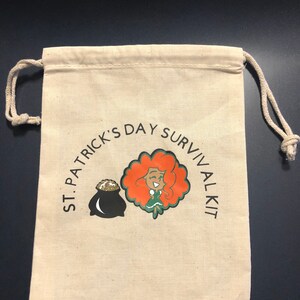 St Patricks Day survival kit bag