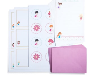 Personalised Fairy Writing Set
