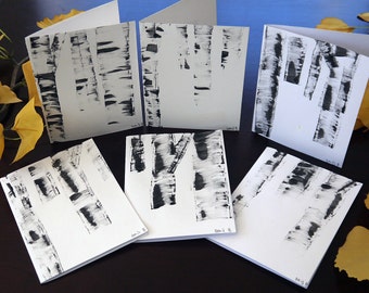 Forest of Aspens notecard/greeting cards set of 6
