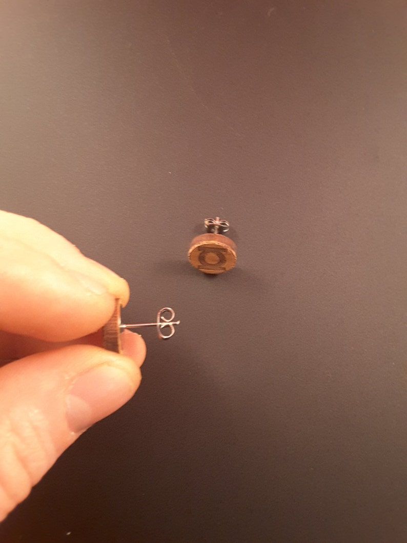 Green Lantern Ring Earrings Comes with White Jewelry Box Etsy