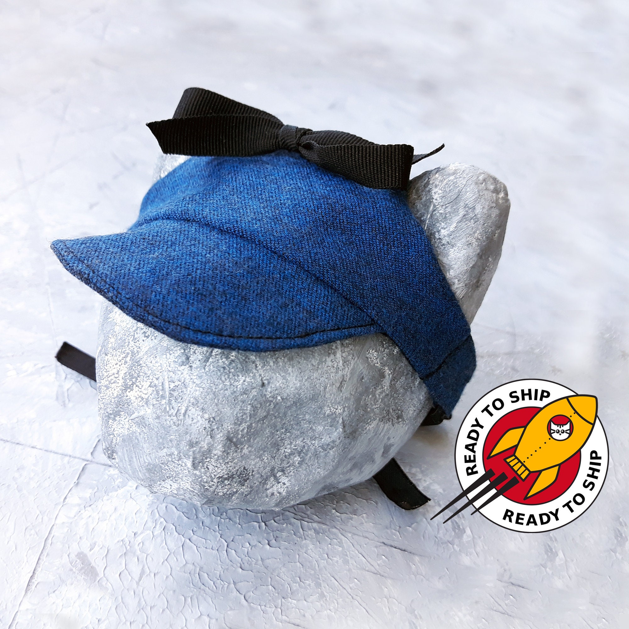 Cute Blue Cat Hat of Trolling