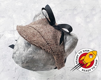 Cat Hat. Diagonal stripes | ALLCATSGOOD