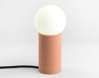 Lámpara de mesa de diseño de hormigón LENA