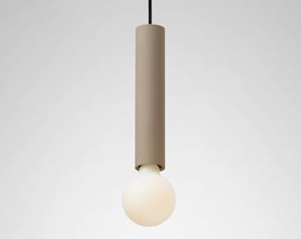 Farbbeton Minimalist Pendelleuchte ILA MAXI