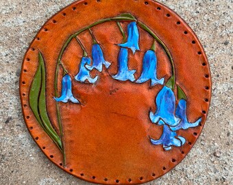 Bluebell Leather Patch