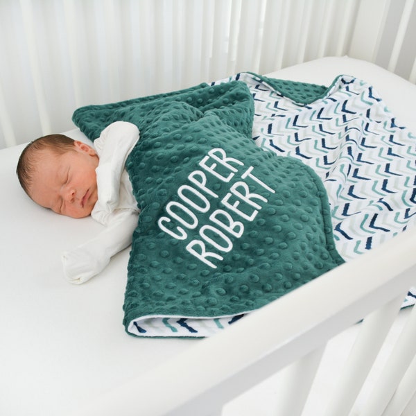 Embroidered Blanket Etsy