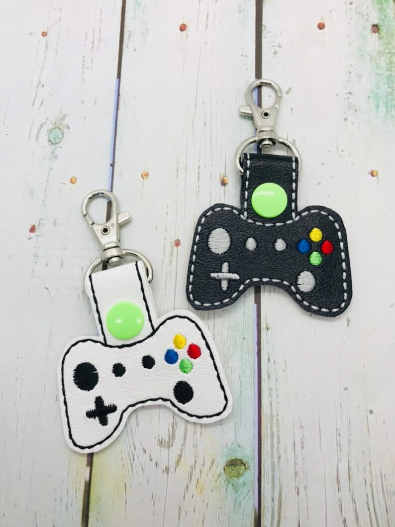 Xbox One Controller Xbox 360 Controller Keychain Key Fob Etsy