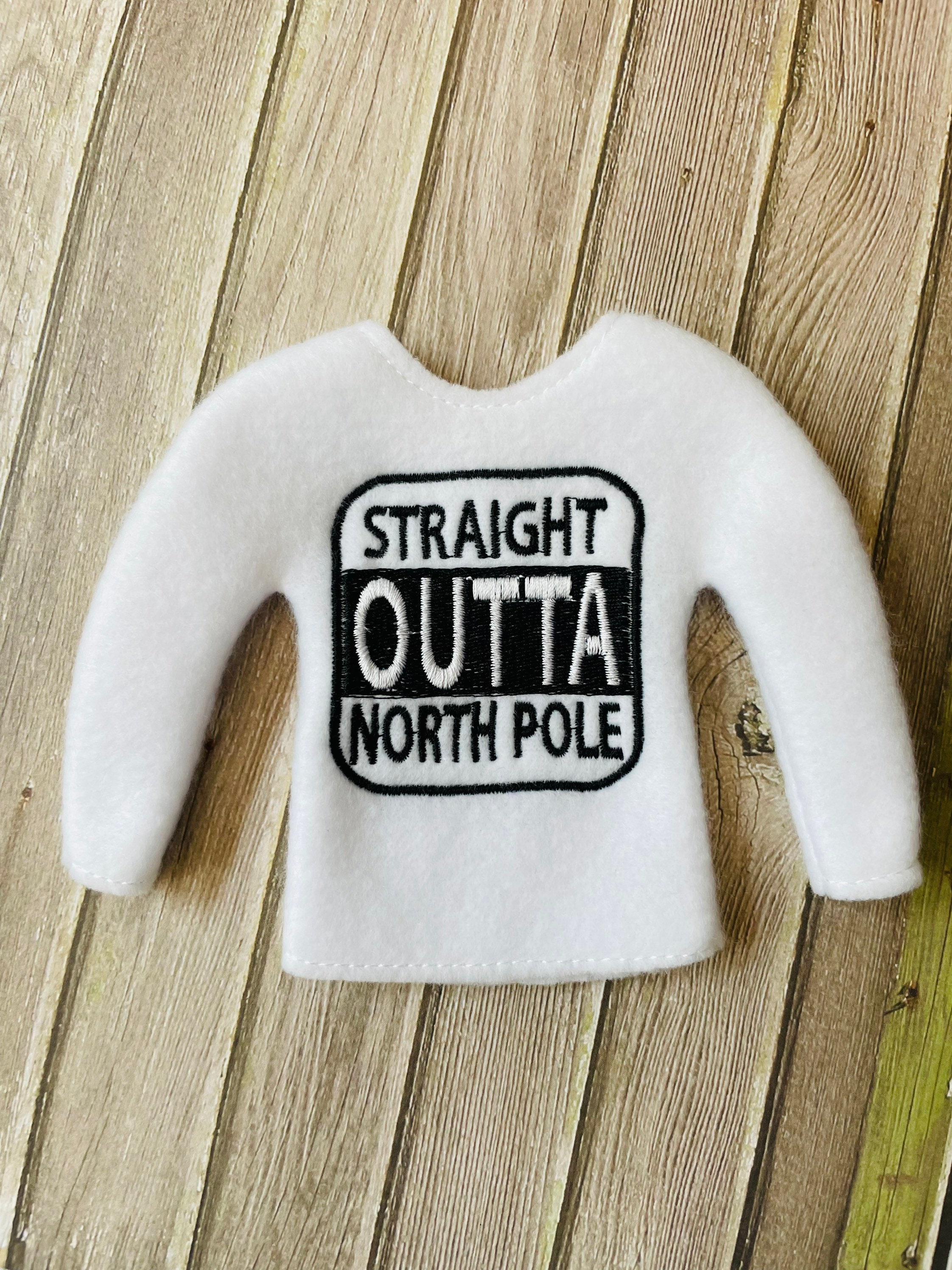 Straight outta the north pole outlet sweater