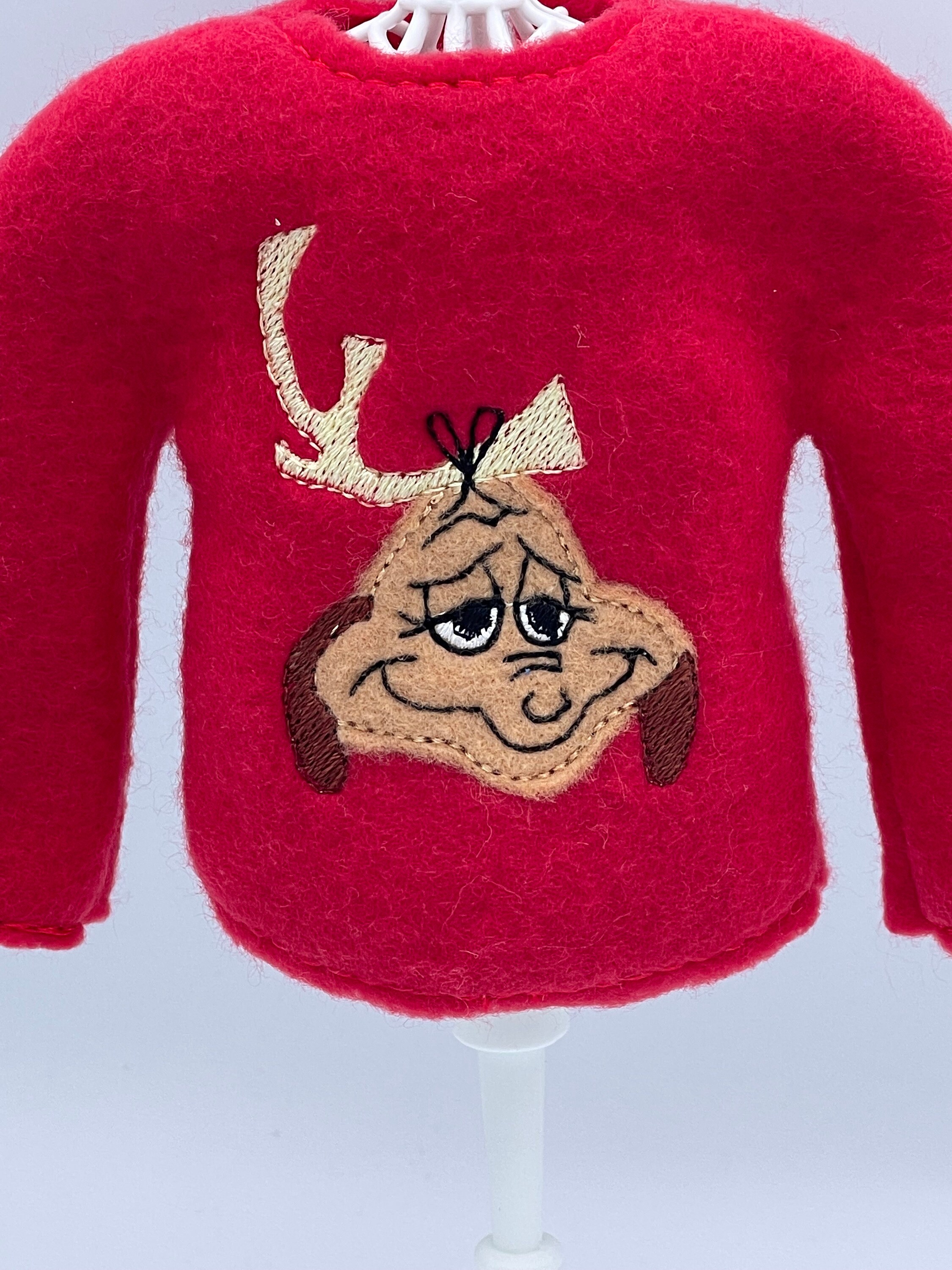 Mr Mean One Dog Elf Sweater Christmas Elf Elf Costume Elf Etsy