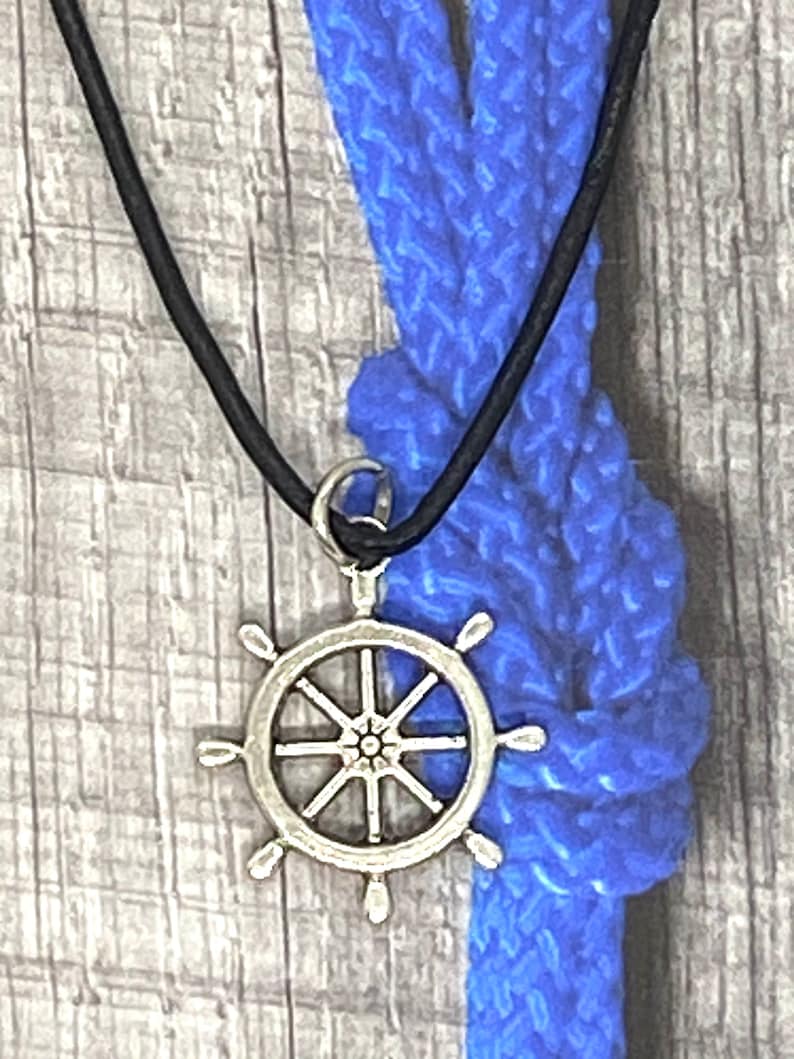 Ship\u2019s Wheel Pendant