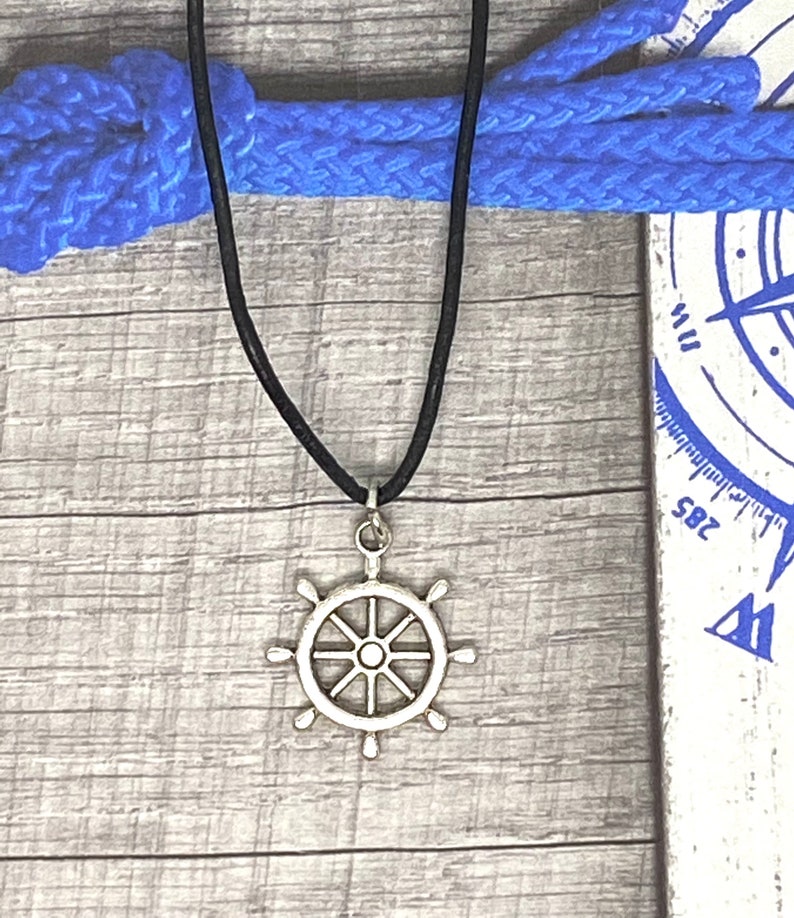 Ship\u2019s Wheel Pendant