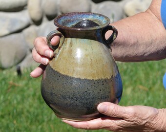 Stoneware Flower Vase, Pottery Vase, Hand Thrown Vase, Ceramic Vase - Etsy