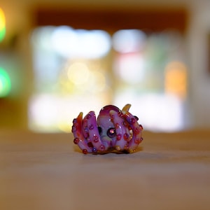 Glass Octopus Pendant