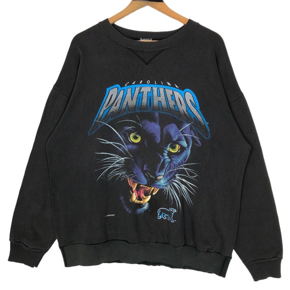 Vintage 90s Carolina Panthers Sweatshirt: Big Logo Pullover, Salem