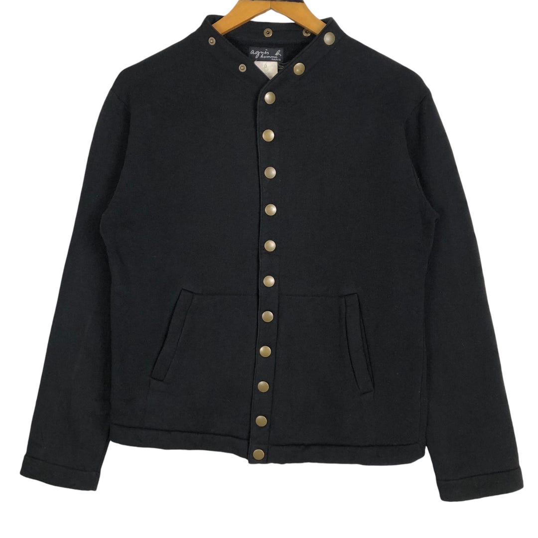 90s agnes b homme archive スナップ カーディガン il_1080xN.6395519738_28ch.jpg