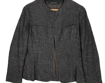Chaqueta vintage de lana Yohji Yamamoto para mujer, diseño japonés de los años 90, talla XS