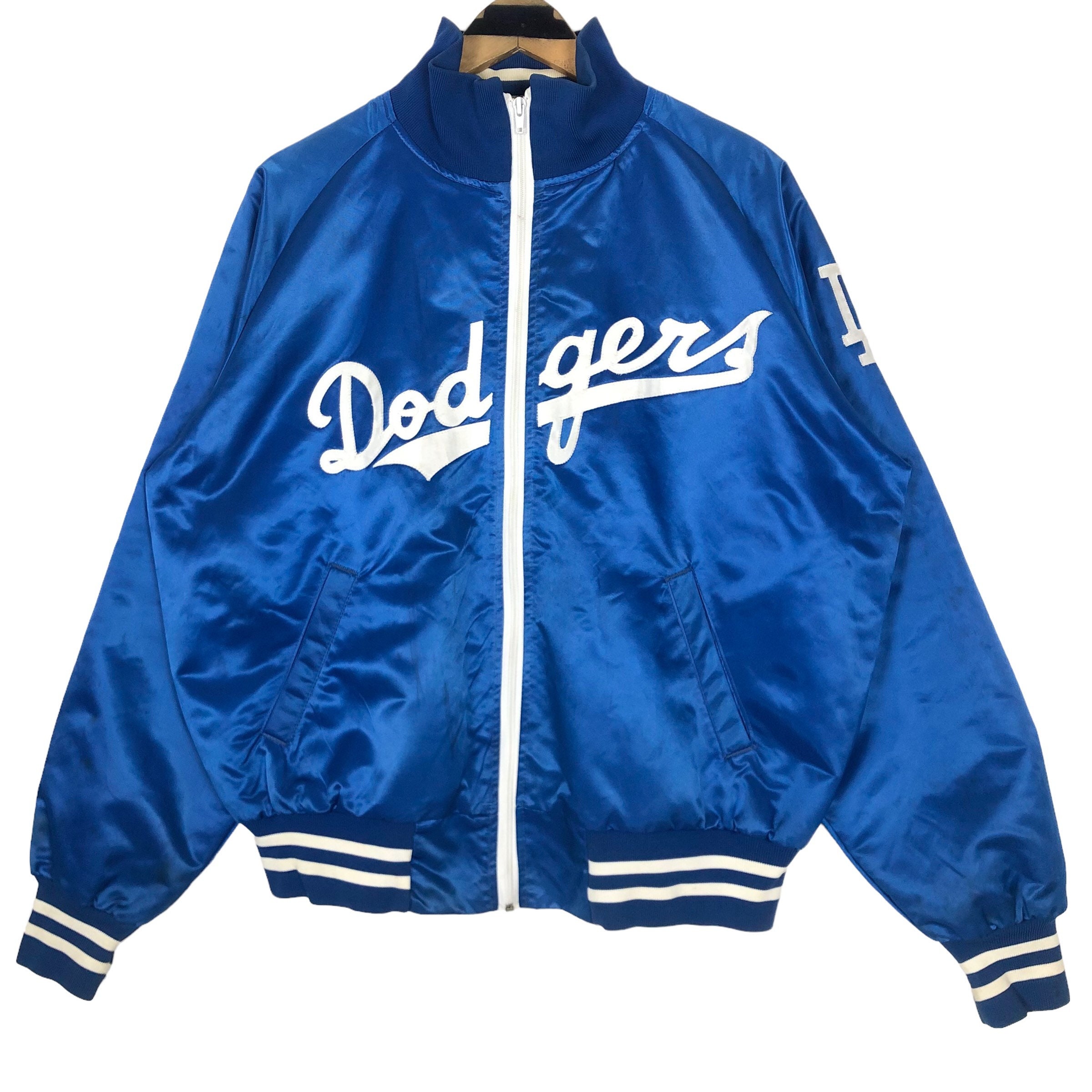 Vintage Starter Los Angeles Dodgers Baseball Jacket Royal Blue Small, Vintage Online