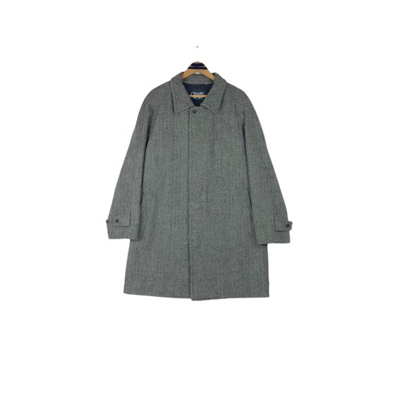 Chaps Ralph Lauren Topcoat Overcoat Wool Trench C… - image 2