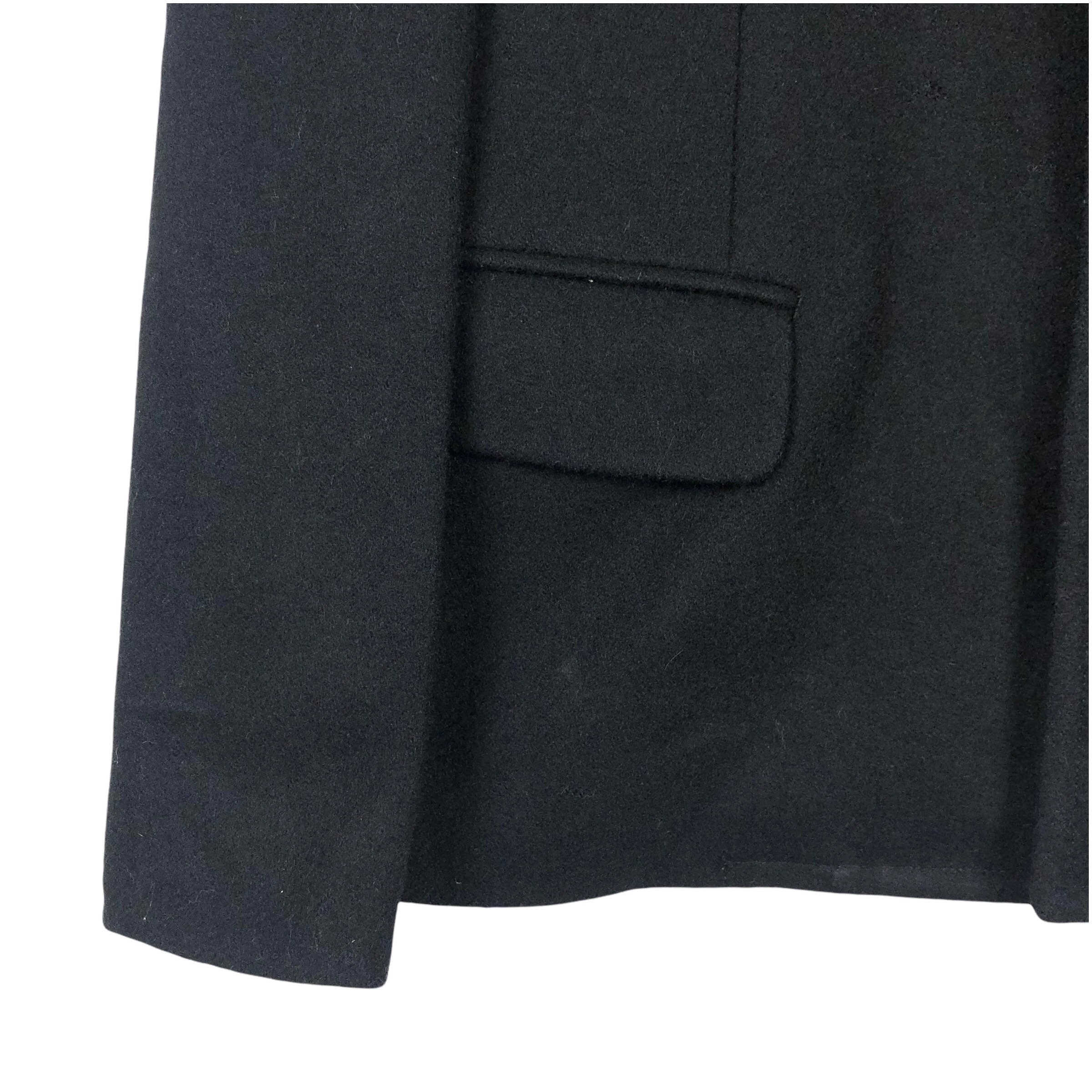 Vintage Tricot Comme Des Garcons Wool Coat - 1998 Designer Jacket