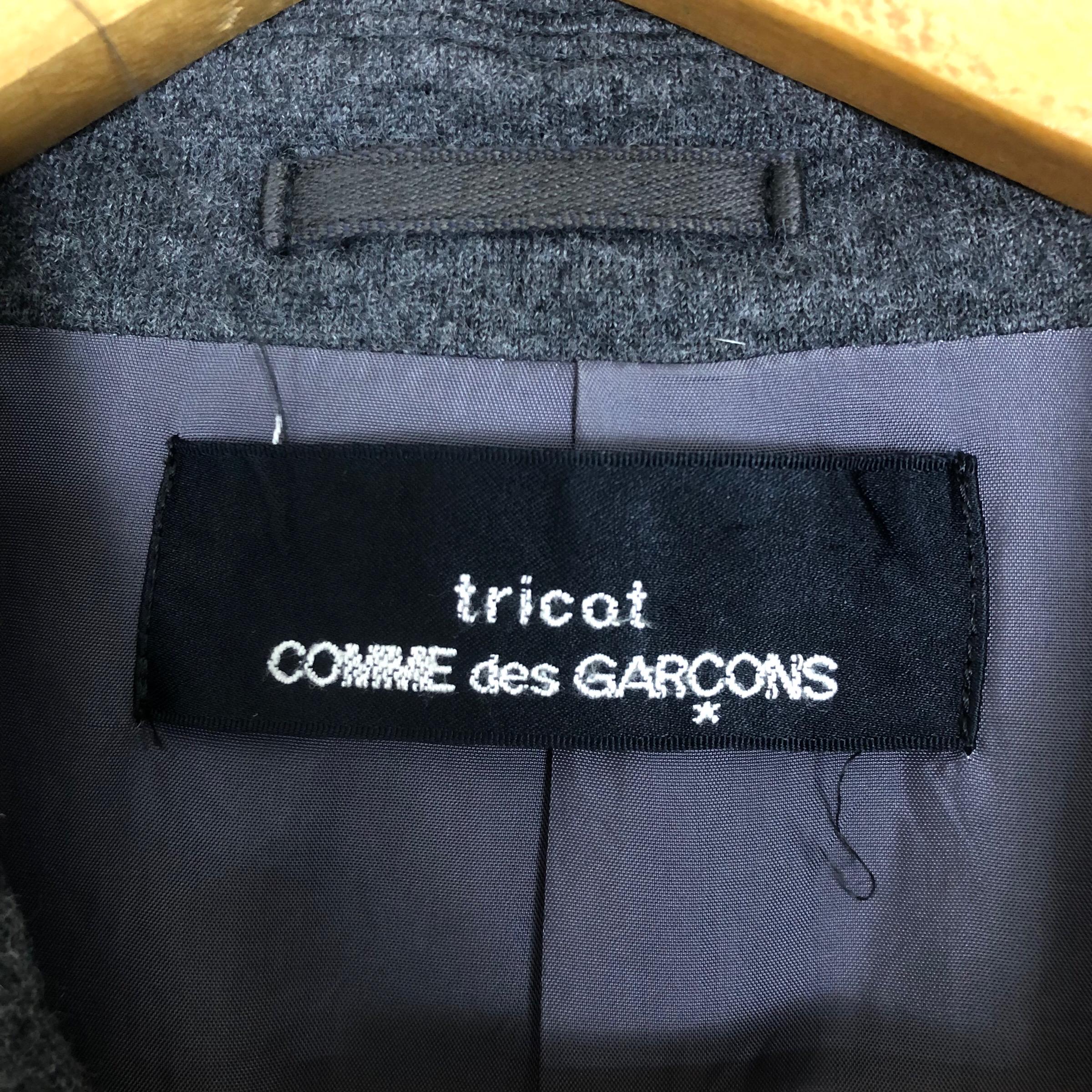 Vintage Archive Tricot Comme Des Garcons S/S 1997 Wool Car Coat