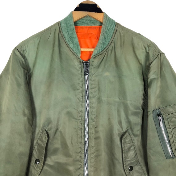 Vintage 70s I. Spiewak & Sons Inc MA-1 Bomber Jacket Full Vintage 70s I. Spiewak & Sons Inc MA-1 Bomber Jacket Full