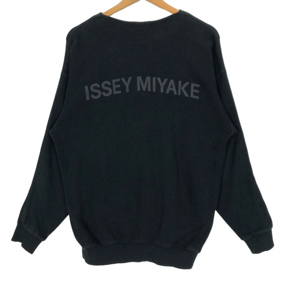 Vintage 90s Issey Miyake Crewneck Sweatshirt Pullover Big Vintage 90s Issey Miyake Crewneck Sweatshirt Pullover Big