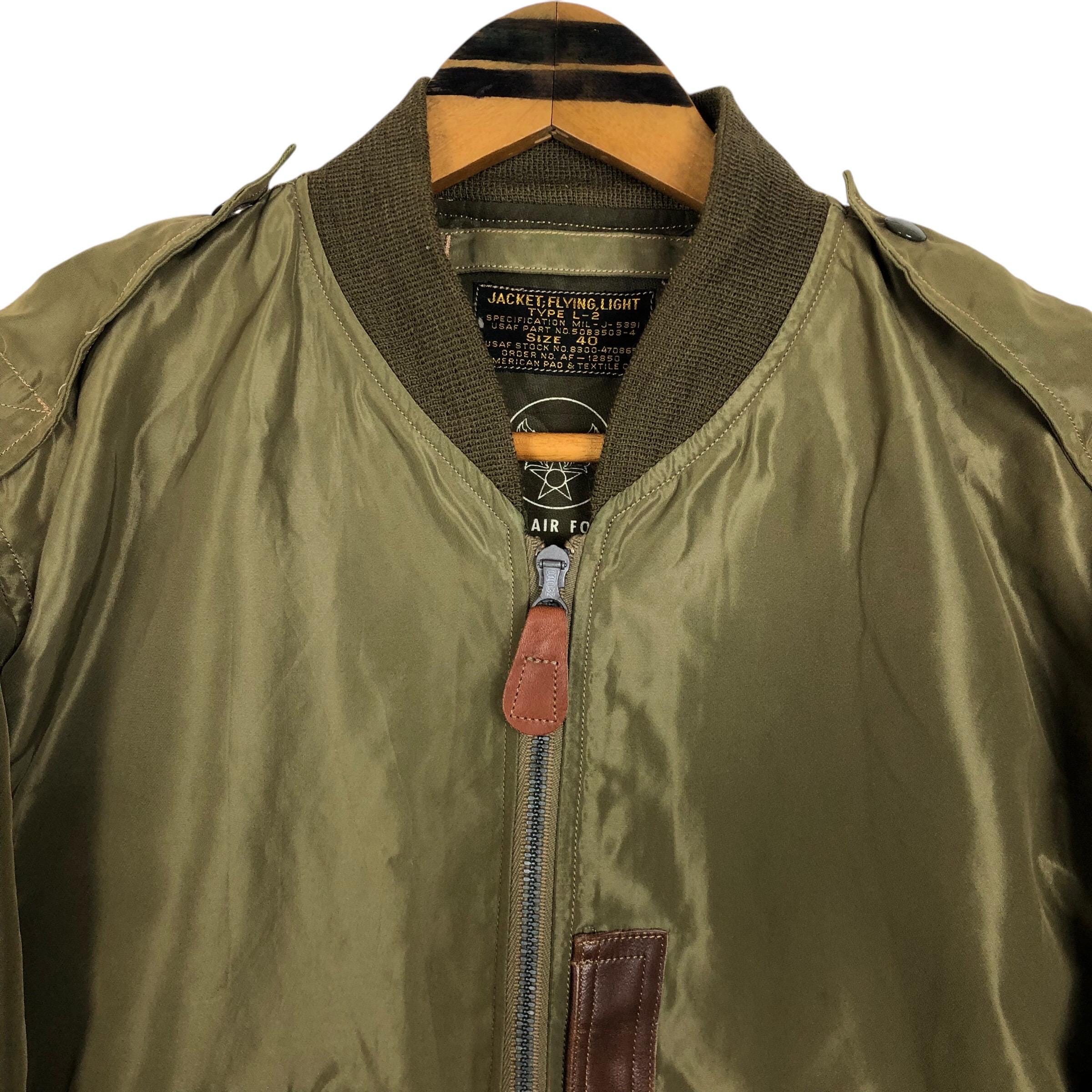 Buzz Rickson's US Air Force L-2 Flight Jacket - Size L - Etsy