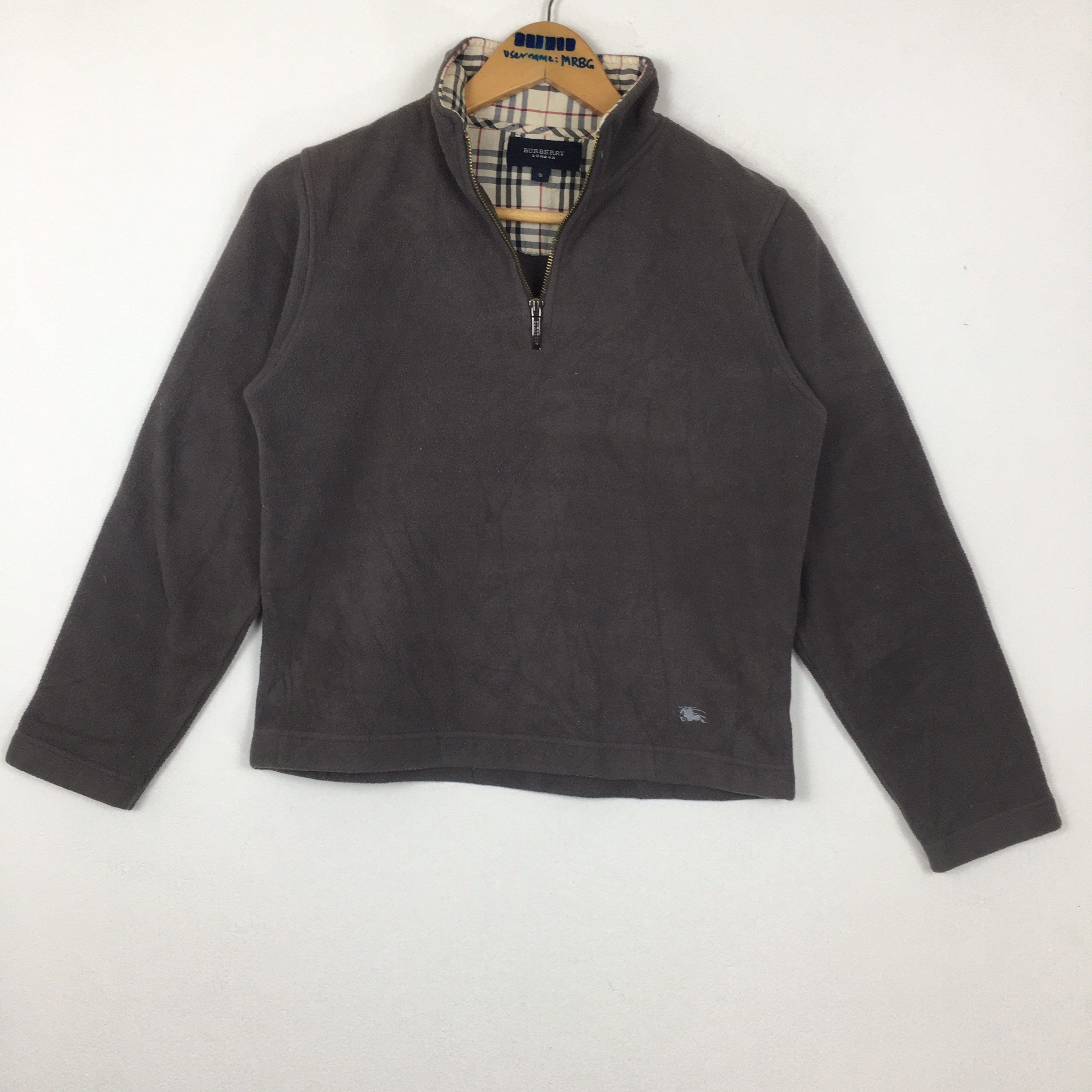 Burberry vintage fleece clearance