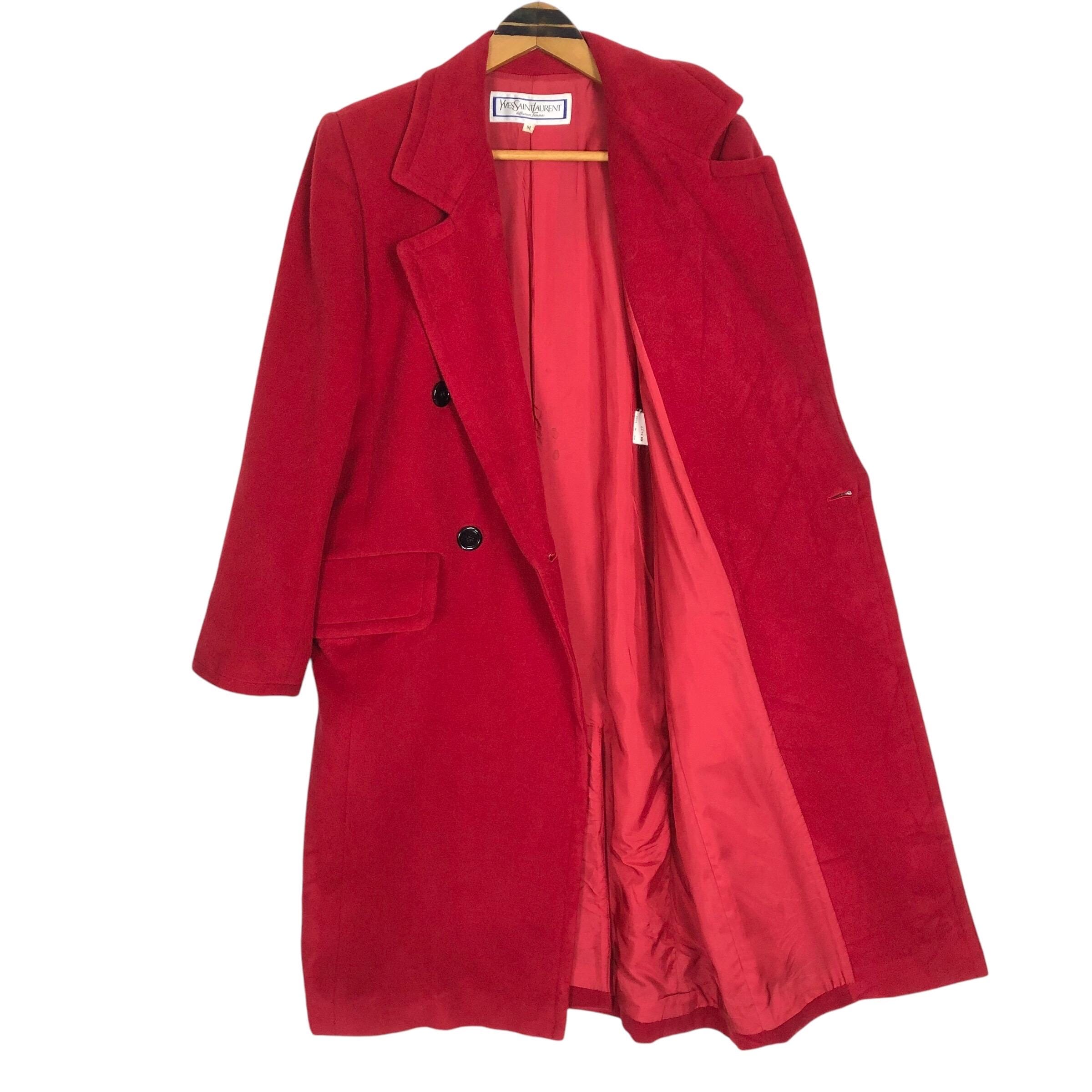 ジャケット・アウター 90sArchive Yves saint laurent wool coat Yves Saint Laurent Russian Collection Wool Coat