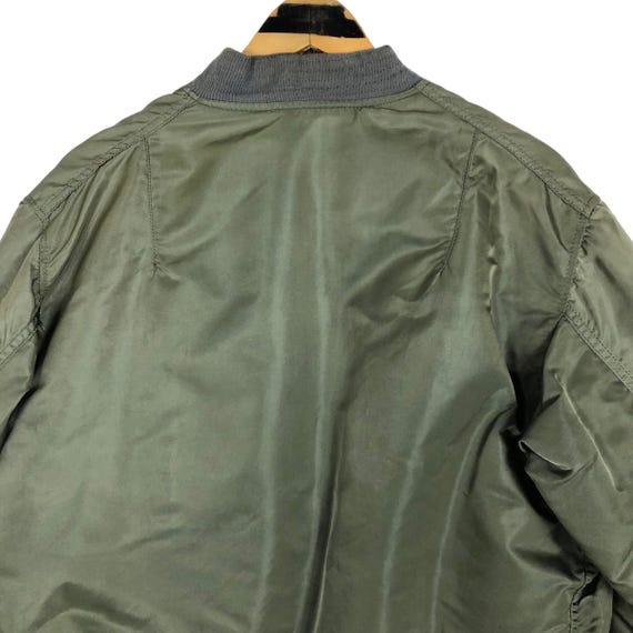 Vintage 90s Alpha Industries MA-1 Bomber Jacket - Reversible
