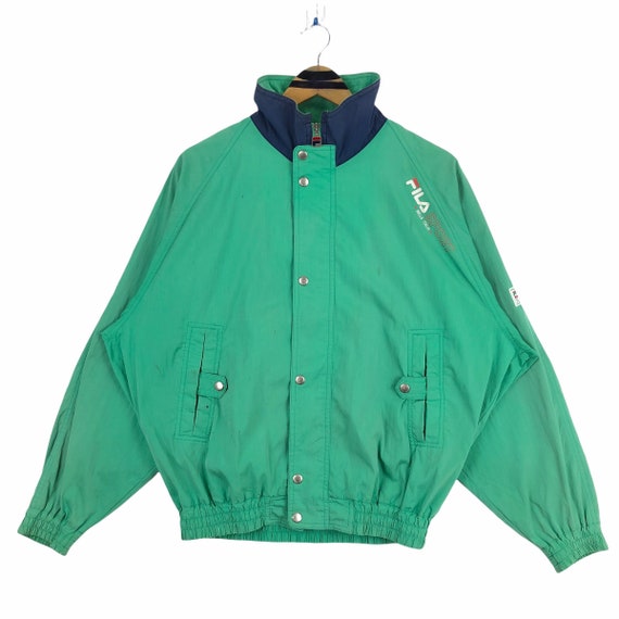 Vintage Fila Sport Biella Italia Light Jacket Harrington Vintage Fila Sport Biella Italia Light Jacket Harrington