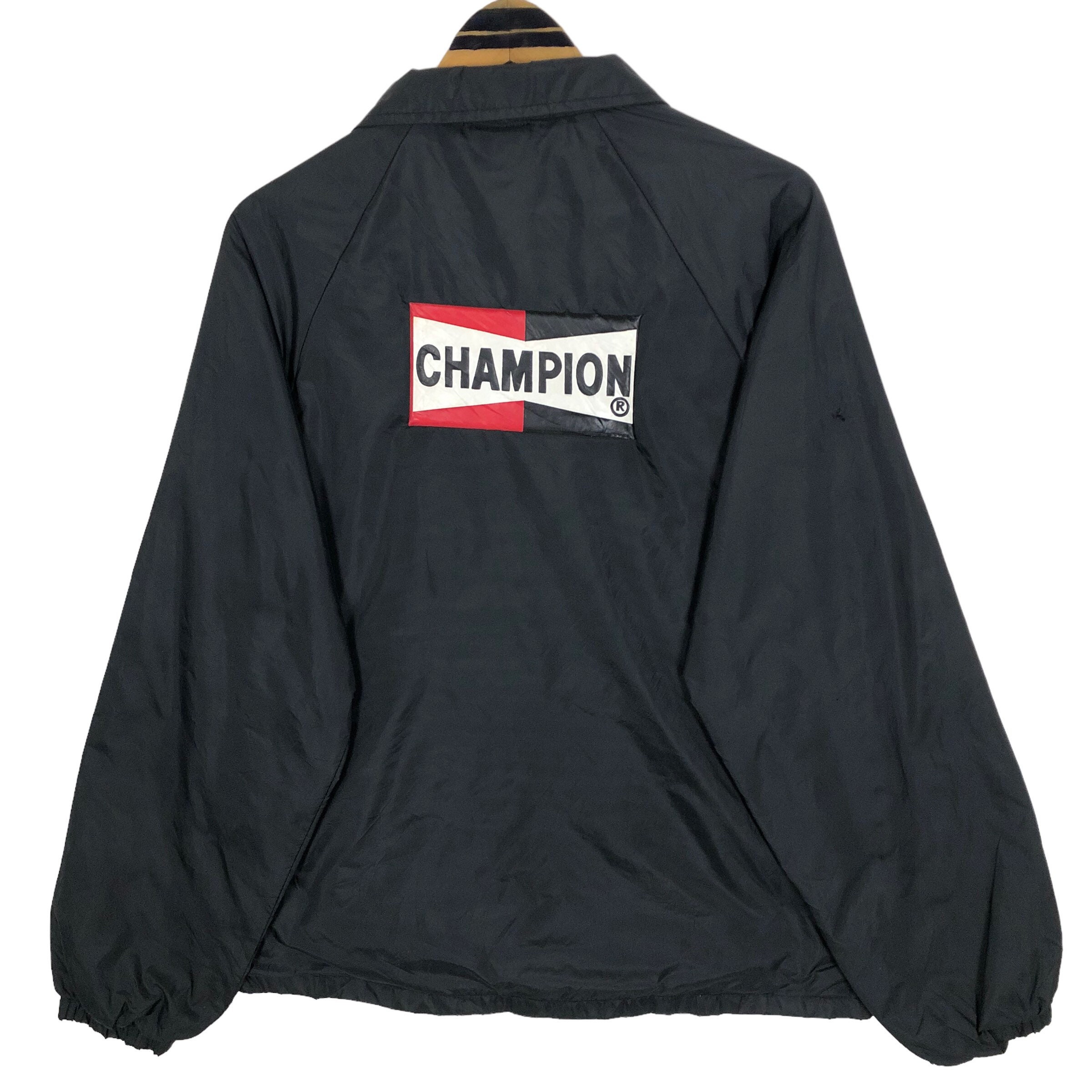 Vintage 90s Champion Salvage Clothing Coach Jacket Nylon Vintage 90s Champion Salvage Clothing Coach Jacket Nylon
