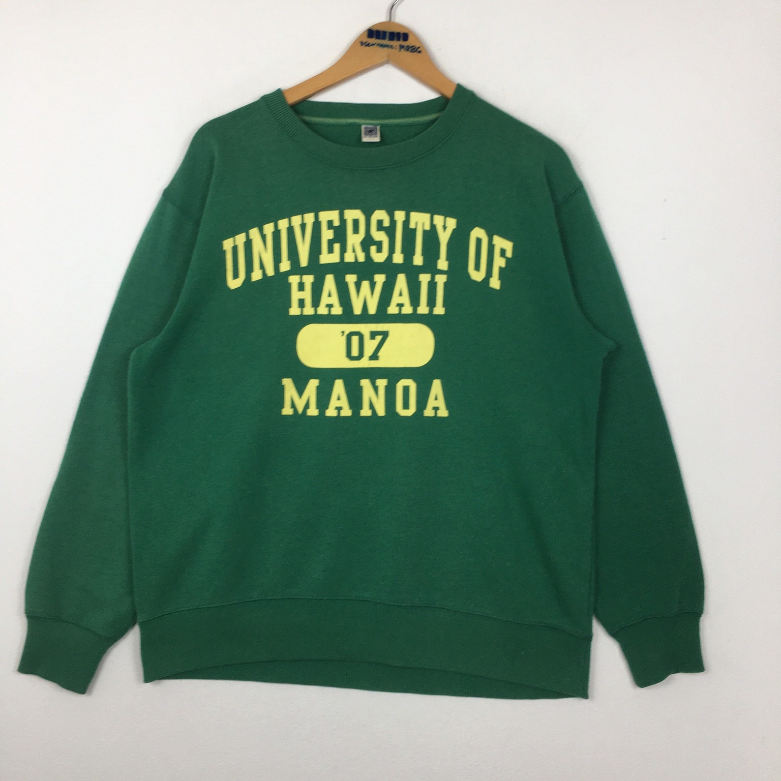 Vintage University of Hawaii Crewneck Sweatshirt NCAA Etsy