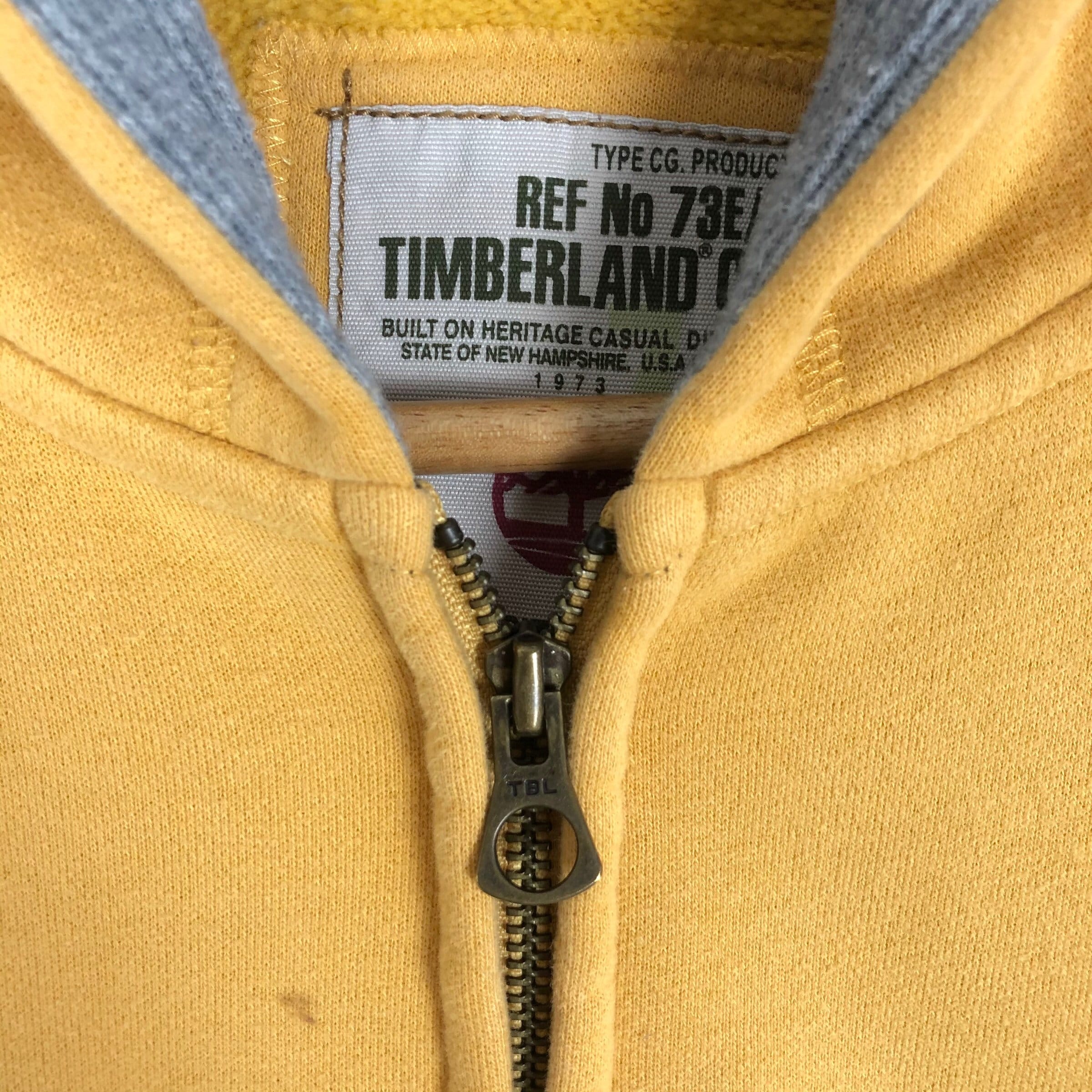 codicioso Opuesto académico Vintage Timberland Sudadera con capucha Full Zip Sweater - Etsy España